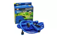 Rugalmas locsolócső szórófejjel - Magic Hose - 30 m - kék