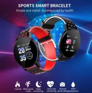 Smart Band 119 Plus okosóra - fekete