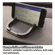 Mágikus nano alátét telefontartóval