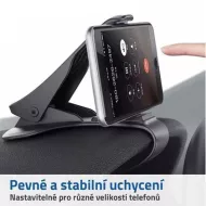 Telefontartó csíptetővel