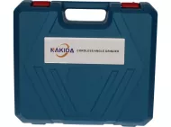 Akkus sarokcsiszoló - Nakida 108 V - 125 mm - szénkefe nélküli motor + 2x 4000 mAh akku