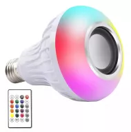 LED RGB színes izzó Bluetooth hangszóróval