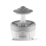 Aromaterápiás párásító és diffúzor LED lámpával - UFO Raindrop