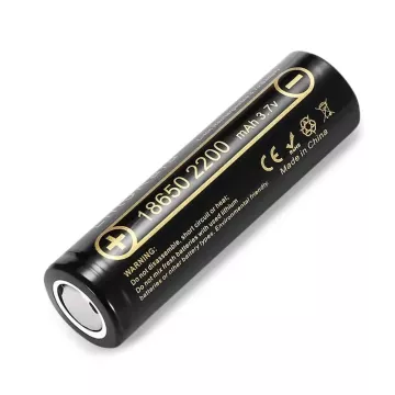 Ipari újratölthető elem - Liitokala 18650 - 2200 mAh, 3,7 V, Li-ion - 1 db